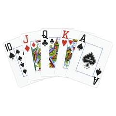 Copag Legacy deck includes 52 cards, 2 jokers and a guarantee card.