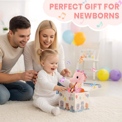 Coqin seahorse soft fabric and BPA-free materials ensure gentle play.