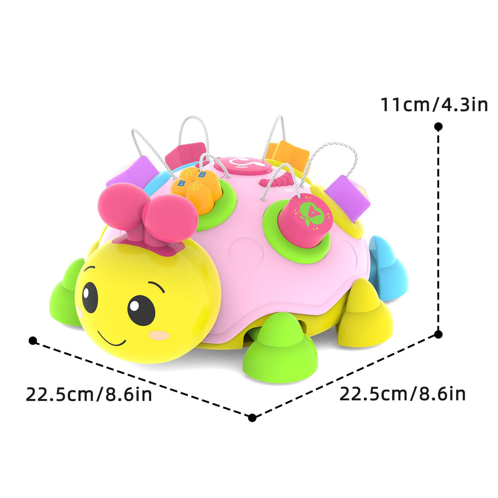 Coqin safe BPA-free infant toy with rounded edges for gentle handling.