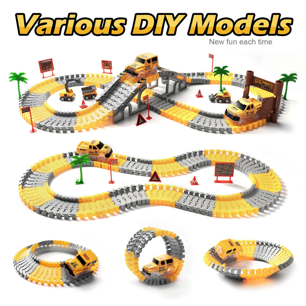 Coroiesty glow sticker sheet adds bright track decorations