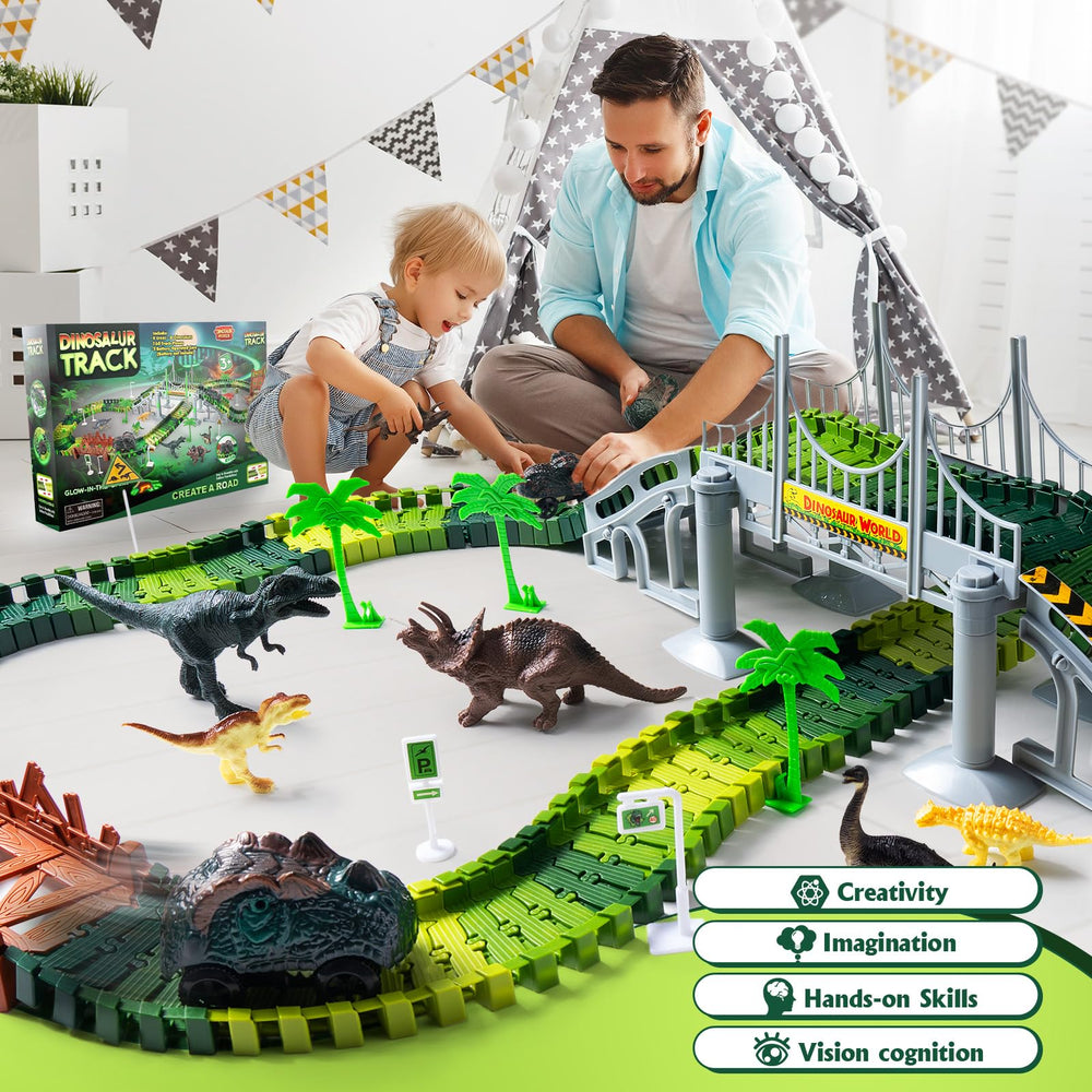 Coroiesty hanging bridge adds vertical play and exploration.