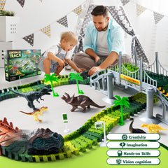 Coroiesty hanging bridge adds vertical play and exploration.
