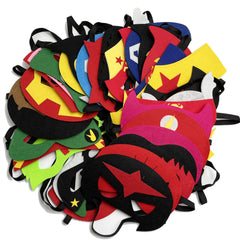 Corpower masquerade masks for kids suit birthdays and dress-up adventures