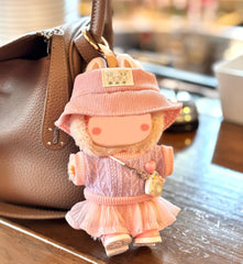 Coruja 17cm doll outfit velcro closure skirt enables easy dressing