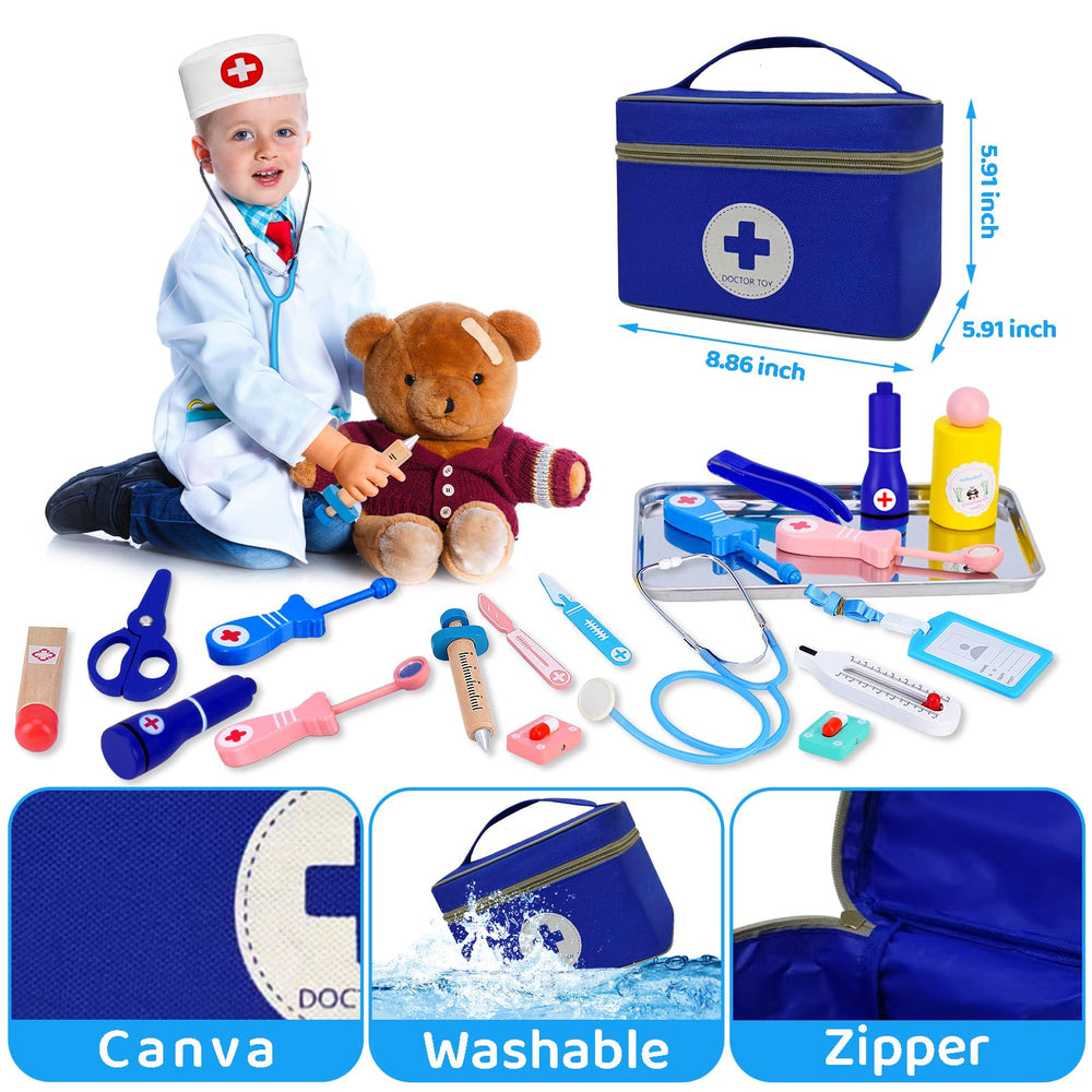 COSILY dress-up coat enables immersive doctor role-play for toddlers.