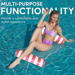 Cosmic Chameleon four-in-one design enables hammock, lounge, saddle, or drifter.