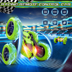 Cosone 4WD durable tires tackling grass, sand, and light rocky terrain