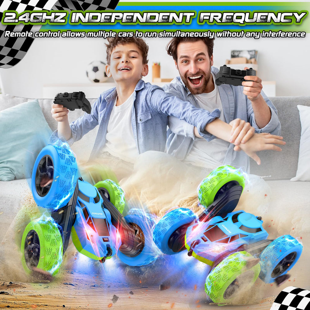 Cosone remote-control car 2-4GHz RC enables multi-car play without interference.