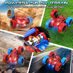 Cosone RC car remote controller with dual joysticks for precise maneuvers.