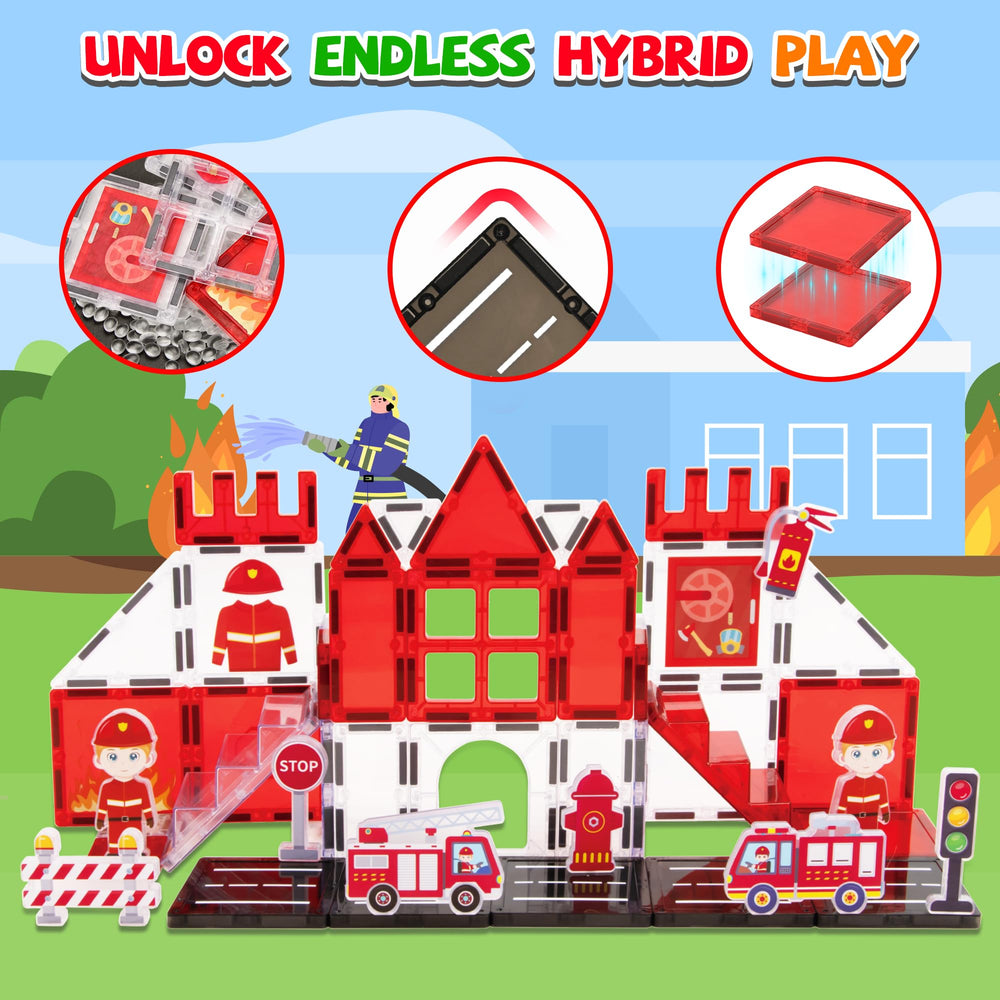 Cossy firefighter tiles rescue gear adds realistic detail for engaging fire scenes.
