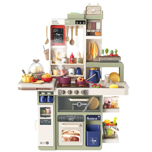 Cossy Play Kitchen spray stove with lights and sounds for interactive pretend cooking