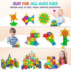 Cossy tiles windows and rectangles enable colorful architectural designs and open-ended play.