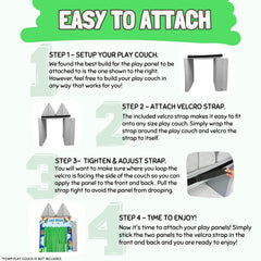 Couch Swag Play Panel adjustable strap fits most couches