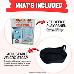 Compatible with multiple play couches for flexible storytelling