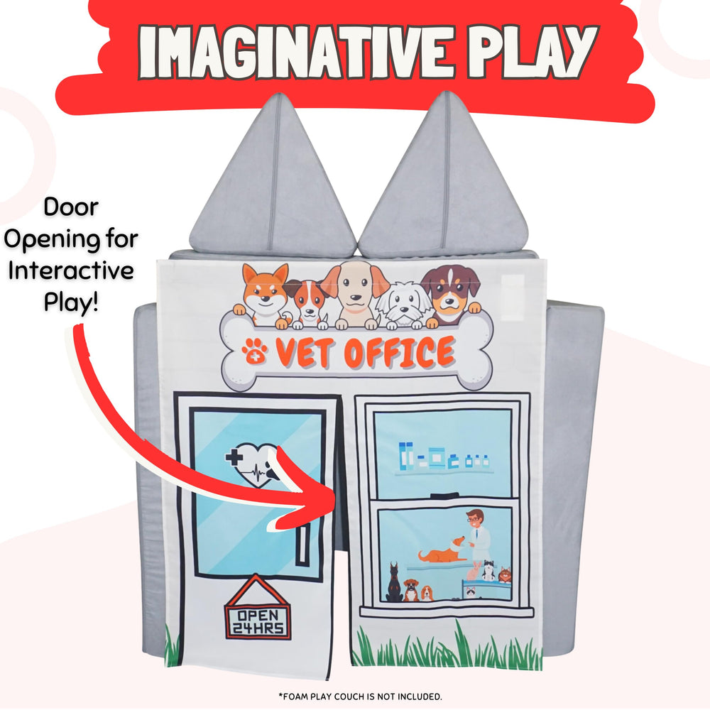 Durable polyester blend material supports active play