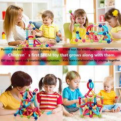 COUOMOXA 110pc family build set, perfect for weekend projects and cooperative play.