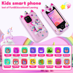 Covanm phone displaying 44 puzzle games for fun learning