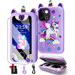 Covanm Kids Smart Phone front view highlighting a 2.8-inch touchscreen for learning.