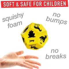 Covelico Animal Exercise Dice in a classroom PE setup for active learning