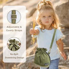 Cover Geny bag featuring leaf focus for nature walks and leaf collecting