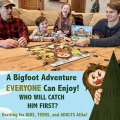 Covered Wagon Games I Caught Bigfoot evidence bag keeps clues organized.