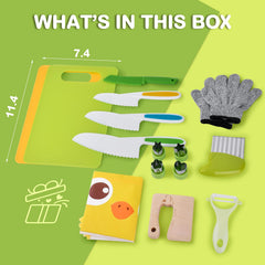 COVLUROTO cutting boards for organized pretend meals.