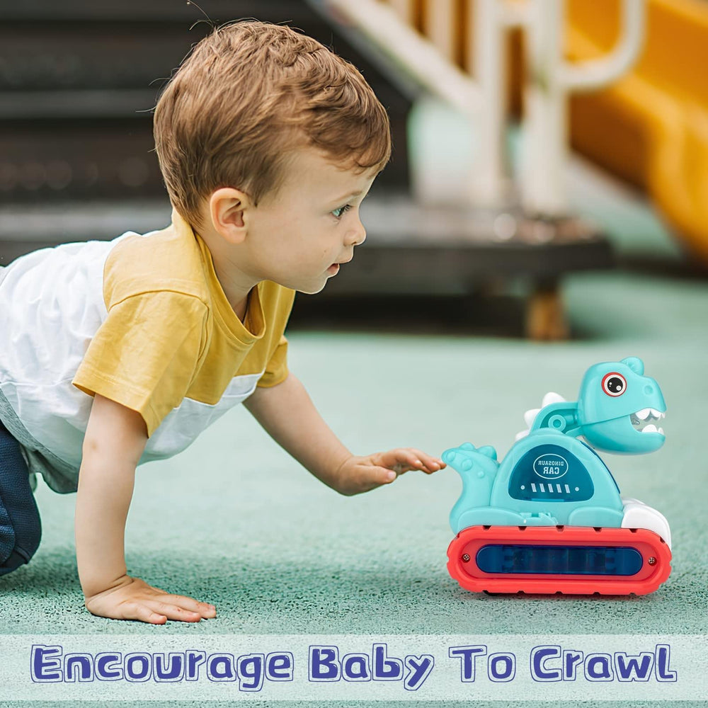 COVTOY baby toy emits lively sounds and lights for interactive play.