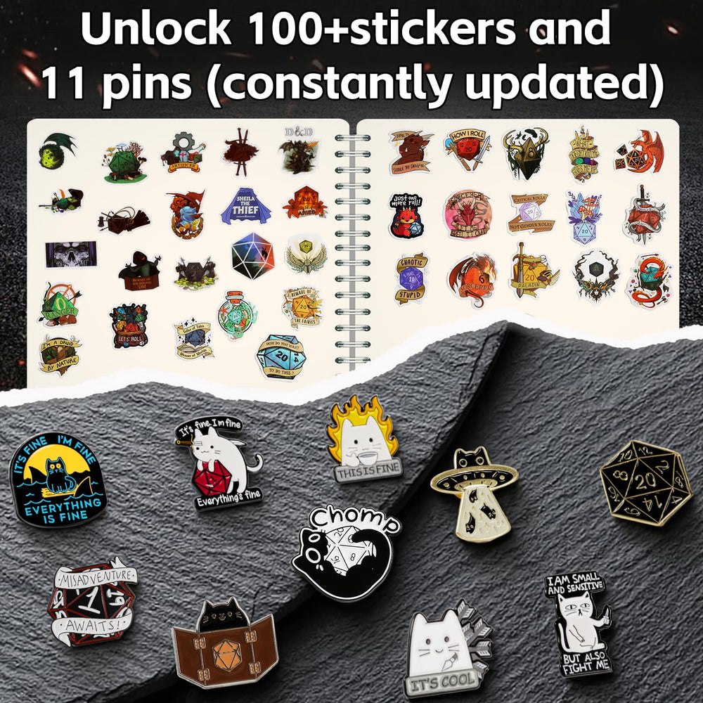 Coyeekn Gift-ready Mystery Dice Pack ideal for gifting to tabletop players.