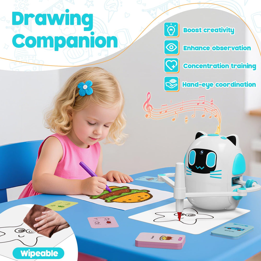 CozyBomB shows step-by-step drawing after card scan