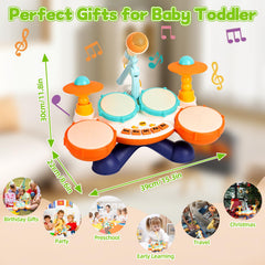 Cozybuy toddler drum gift suitable for indoor or classroom use.