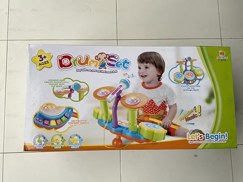 Cozybuy drum set packaged as a gift-ready option.