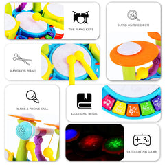 Cozybuy drum set with multiple music modes to spark imagination.