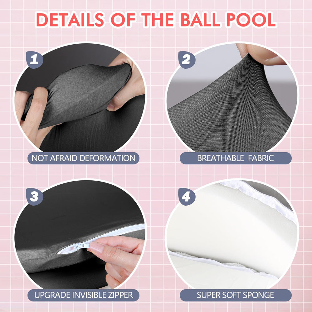 COZYTRAUM easy-clean zipper cover simplifies after-play cleanup