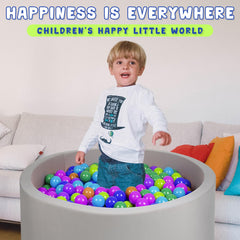 COZYTRAUM gift-ready foam ball pit for kids' birthdays.
