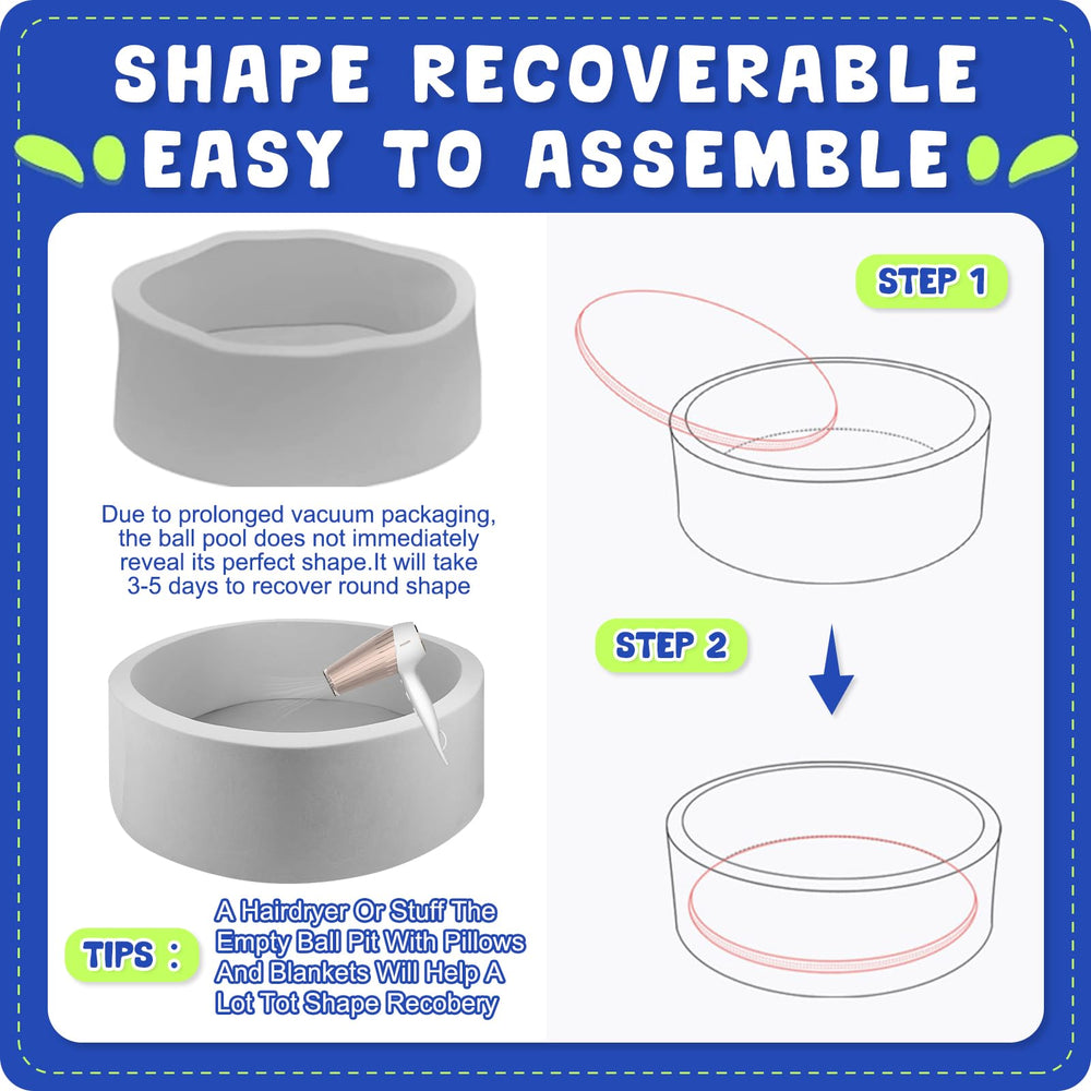 COZYTRAUM vacuum-sealed design expands smoothly after unboxing.