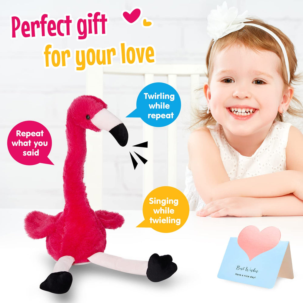 CozyWorld flamingo toy inspires imaginative play at home.