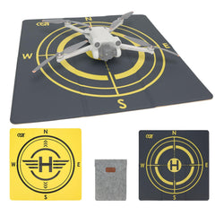 CQT Drone Landing Pad folded 17in with quick setup on any surface