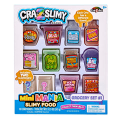 Cra-Z-Art Slimy Mini Mania grocery containers spark imaginative play and tactile fun
