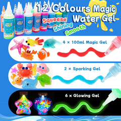 Craft Spot 60ml glow gels for luminous night-time crafts