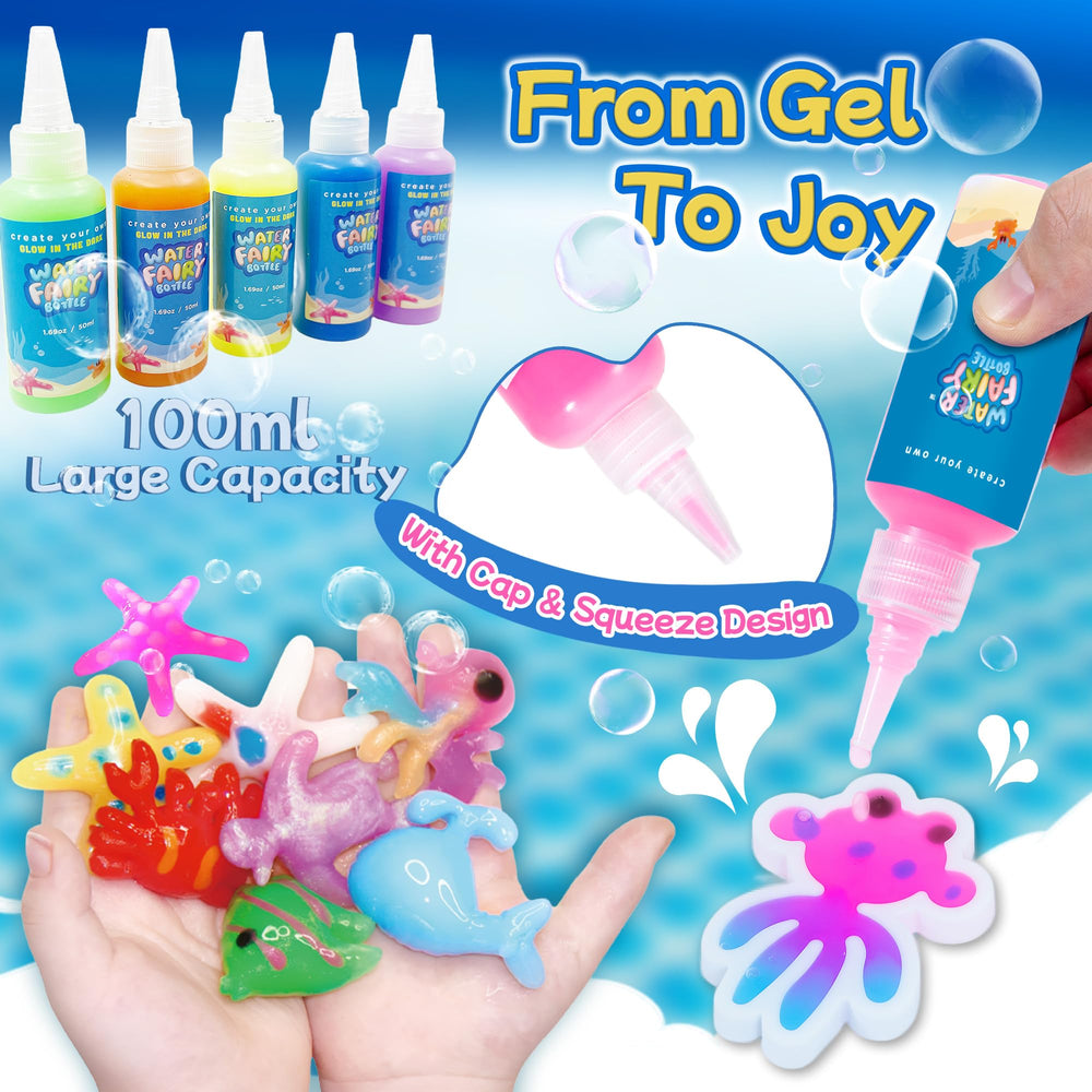 Craft Spot sparkling gels add pearlescent shine to crafts.