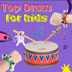 CRAFTEEM wooden baby musical toy provides durable safe exploration for little hands.