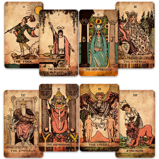 CRAFTERIAN Classic Tarot Set cover image with gold-foil edges for a premium reading setup.