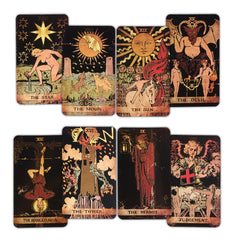 CRAFTERIAN 78-card Tarot deck for insightful daily readings.