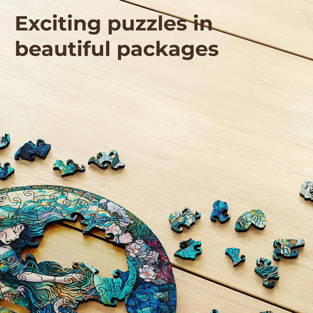 Crafthub puzzle colors glow under soft light for calm evenings.