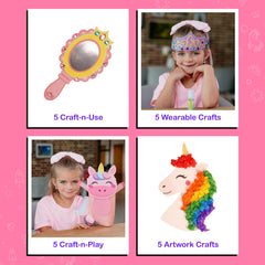 Craftikit color-coded craft library highlights quick activity selection