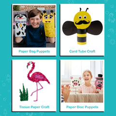 Craftikit activities strengthen fine motor skills through hands-on animal art