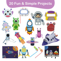 Craftikit prepped craft kit reduces prep time for busy parents.