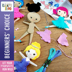Craftiloo doll making and puppet kit sparks storytelling play