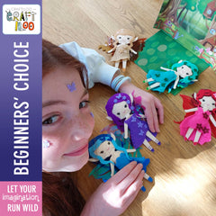 Craftiloo illustrated guide with step-by-step instructions for young sewists