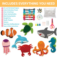 Craftorama sewing kit embroidery thread colors for vibrant, lasting stitches.